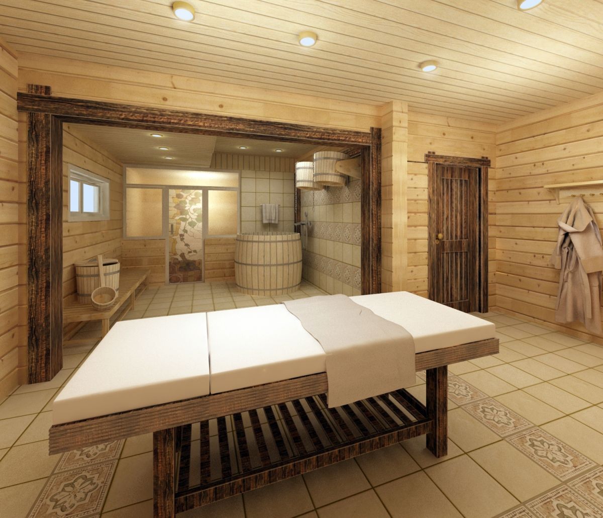 Отделка бани и сауны изнутри — какую древесину применять?